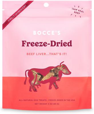 Beef Liver Freeze-Dried Treats, 3-oz bag