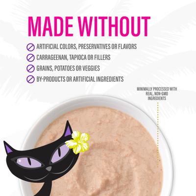 Luau Velvet Mousse Chicken & Egg Grain-Free Wet Cat Food, 2.8-oz pouch, case of 12