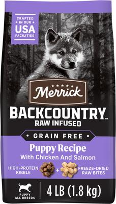 Backcountry Raw Infused Grain-Free Puppy Recipe Freeze-Dried Dog Food, 10-lb bag