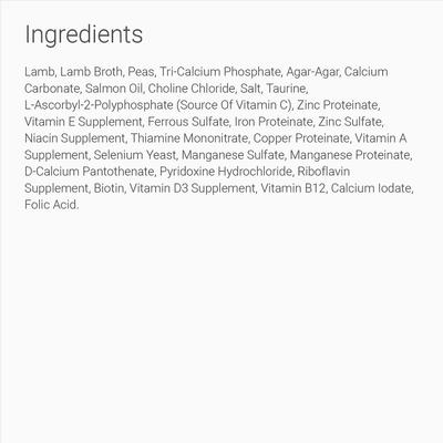 Lamb Canned Cat Food, 13-oz, case of 12