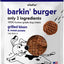 Barkin' Burger Baked Chicken Dehydrated Dog Treats, 5-oz bag