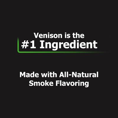 Venison Jerky Natural Chew Dog Treats, 5-oz bag