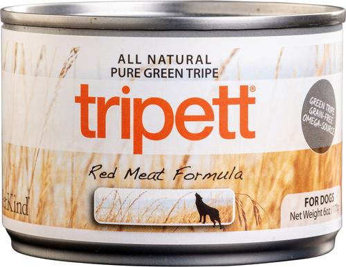 Tripett Original Formula Green Beef Tripe Grain-Free Canned Dog Food, 12-oz, case of 12