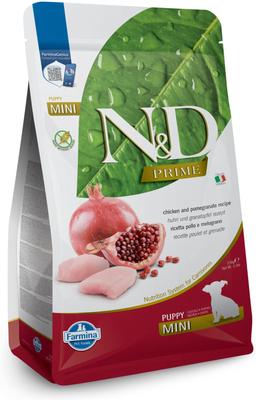 N&D Prime Chicken & Pomegranate Mini Puppy Dry Dog Food, 5.5-lb bag