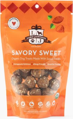 Savory Sweet Vegan Dog Treats, 6-oz bag