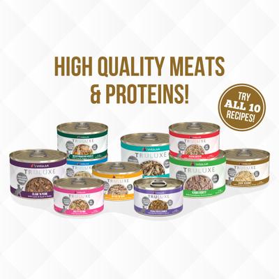 Truluxe Quick 'N Quirky with Chicken & Turkey in Gravy Grain-Free Canned Cat Food, 3-oz, case of 24