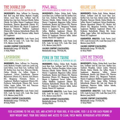 Dogs in the Kitchen Pooch Pouch Party! Variety Pack Grain-Free Dog Food Pouches, 2.8-oz Pouches, 12 count