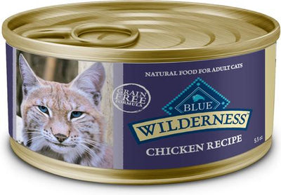 Wilderness Chicken High-Protein Grain-Free Pate Adult Wet Cat Food, 5.5-oz, case of 24