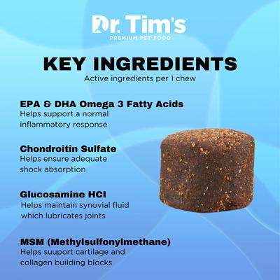 Synovial Flex Advanced Regular Chicken Flavor Joint Mobility Dog Supplement, 120 count