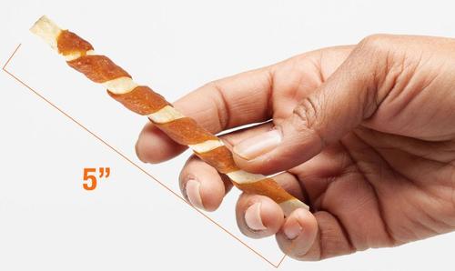 Chicken Wrapped Triple Flavor Munchy Sticks Chicken, Pork Hide & Beef Hide Dog Treat Chews, 10 count