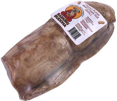 Peanut Butter Beef Cheek Roll Dog Treats, 5-6-in