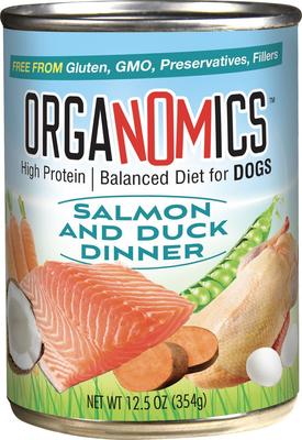 Salmon & Duck Dinner Grain-Free Pate Wet Dog Food, 12.5-oz can, case of 12