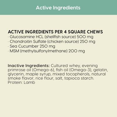 Joint Rescue Lamb Flavored Soft Chew Joint Supplement for Dogs, 9-oz bag