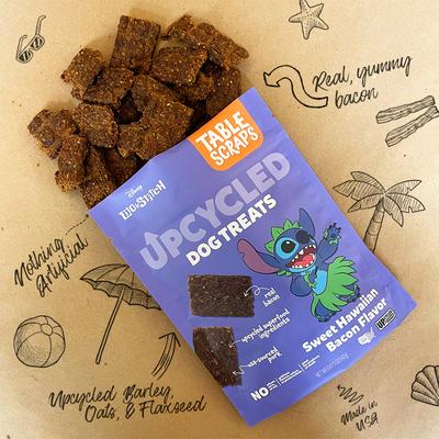Stitch Sweet Hawaiian Bacon Flavor Upcycled Dog Treats, 5-oz bag