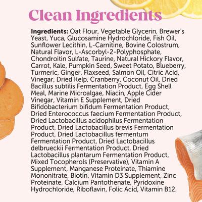 MultiVitamin Max-Strength Smoked Salmon Flavored Glucosamine Vitamins for Dogs, 90 count