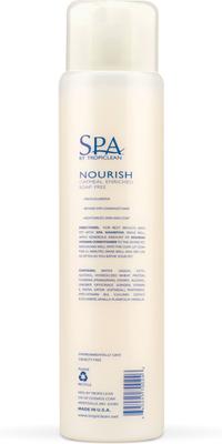 Spa Nourish Dog & Cat Conditioner, Fresh Plumeria Scent, 16-fl oz bottle
