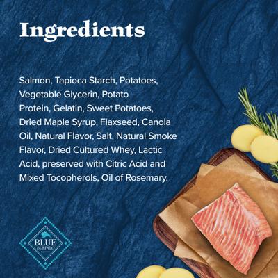 Wilderness Trail Treats Wild Bits Salmon Recipe Grain-Free Dog Training Treats, 4-oz bag