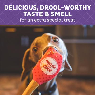 by Wellness Wholesome Indulgences Peanut Butter Banana Natural Dog Treats, 10-oz bag