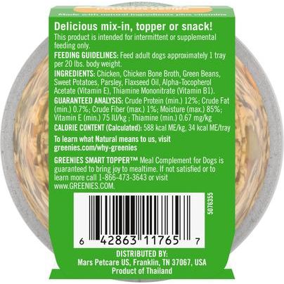 Smart Topper - Alimento húmedo para Perros, 5 opc. 10 pack