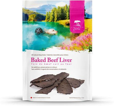 Baked Beef Liver Dog Treats, 7.6-oz bag