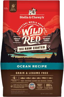 Wild Red Raw Coated Kibble Puppy Grain-Free Prairie Recipe Dry Dog Food, 3.5-lb bag
