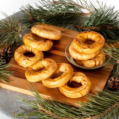 Beefhide 3-inch Donuts Chicken Flavored Dog Hard Chews, 12 count