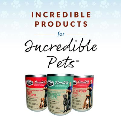 Adult Limited Ingredient Surf-N-Turf Pate Canned Wet Dog Food, 12.5-oz can, case of 12