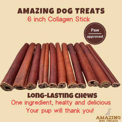 Beef Collagen Stick Dog Treats, 6-in, 10 count
