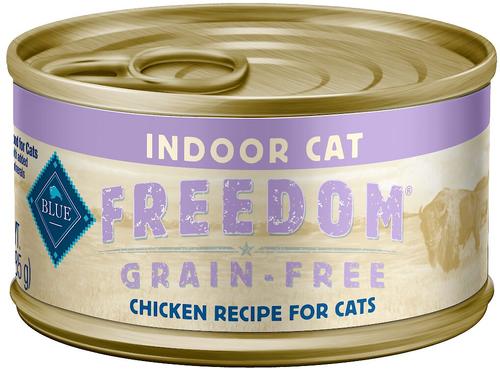 Freedom Indoor Adult Chicken Recipe Grain-Free Canned Cat Food, 5.5-oz, case of 24