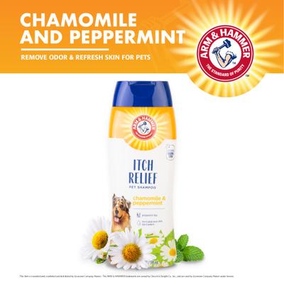 Chamomile & Peppermint Itch Relief Dog Shampoo, 20-fl oz bottle