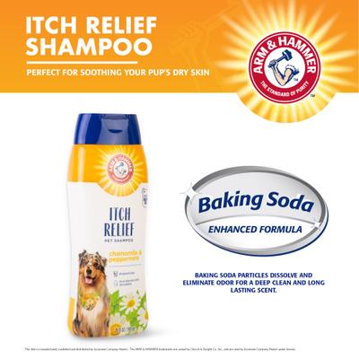 Chamomile & Peppermint Itch Relief Dog Shampoo, 20-fl oz bottle