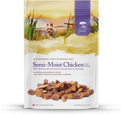 Mini Trainers Semi-Moist Chicken Dog Treats, 7.8-oz bag