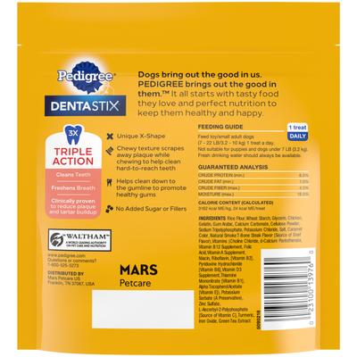 Dentastix Beef Mini Dental Dog Treats, 24 count