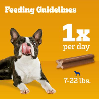 Dentastix Beef Mini Dental Dog Treats, 24 count