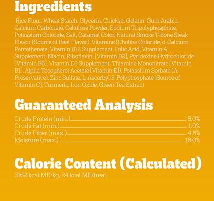 Dentastix Beef Mini Dental Dog Treats, 24 count