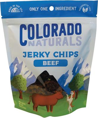 Beef Jerky Dog Treats, 6-oz bag
