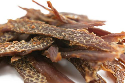 Duck Jerky Strips Dog Treats, 2-lb bag