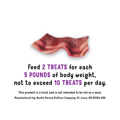 Purina Beggin' Real Meat Fun Size Original with Bacon Flavored Dog Treats, 25-oz bag