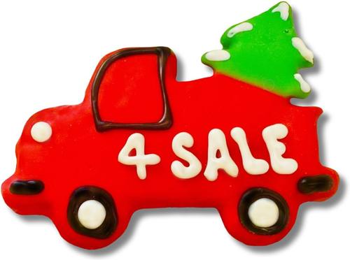 Letters to Santa Peanut Butter & Honey Assorted Crunchy Dog Treats, 18 count