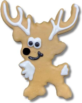 Letters to Santa Peanut Butter & Honey Assorted Crunchy Dog Treats, 18 count