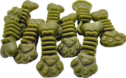 Medium/Large Paw Bone Shaped Dental Mint Flavored Dog Treat, 1-lb bag