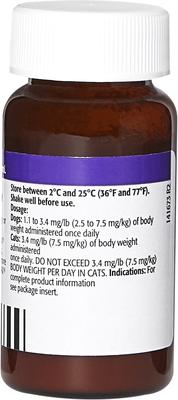 (orbifloxacin) Oral Suspension for Dogs & Cats, 30 mg/mL, 20-mL