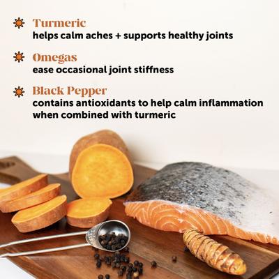 Hip + Joint Health Pumpkin & Coconut Soft Chew Glucosamine Chondroitin Supplement for Dogs, 90 count