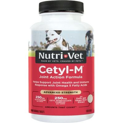 Suplemento articular para perros con Cetyl-M avanzado (360 comprimidos)