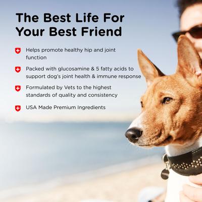 Advanced Cetyl-M Tablets Joint Supplement for Dogs, 360 count