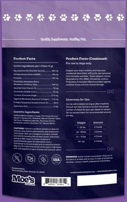 Chicken Flavor Movin & Groovin Bites Chews for Dogs, 90 count