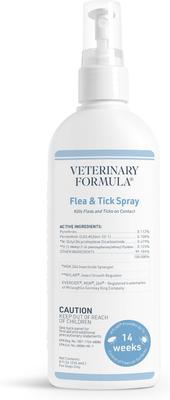 Flea & Tick Medicated Spray, 8-fl oz bottle
