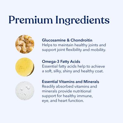 Beef Flavored Soft Chew Multivitamin for Dogs, 90 count