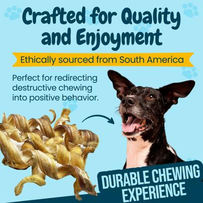 5 to 7-in Curly Bully Sticks Dog Treats, 6 count