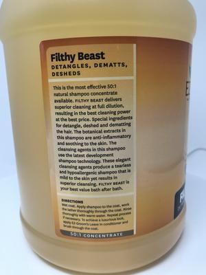 Filthy Beast Dog & Cat Shampoo, 1-gal bottle